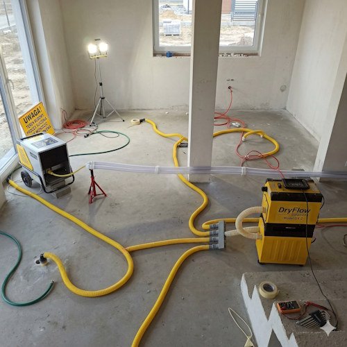 osuszanie podłogi Warszawa